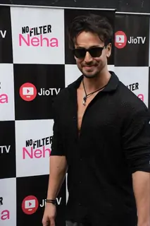 Tiger Shroff spotted at No Filter Neha recording