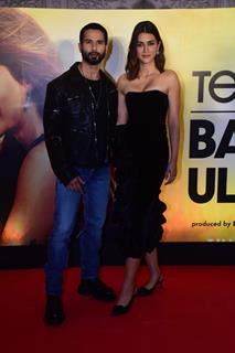 Shahid Kapoor and Kriti Sanon snapped at the trailer launch of Teri Baaton Mein Aisa Uljha Jiya