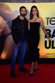 Shahid Kapoor and Kriti Sanon snapped at the trailer launch of Teri Baaton Mein Aisa Uljha Jiya
