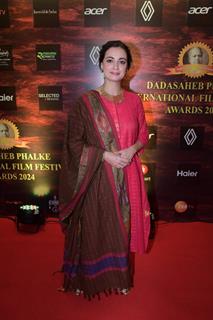 Dia Mirza grace the press conference of Dadasaheb Phalke International Film Festival Awards 2024