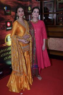 Dia Mirza and Aditi Rao Hydari grace the press conference of Dadasaheb Phalke International Film Festival Awards 2024