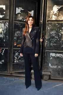 Shilpa Shetty snapped promoting Indian Police Force