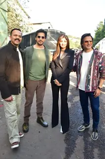 Celebrities snapped promoting Indian Police Force 