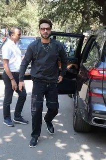 Vicky Jain  snapped in Khar 