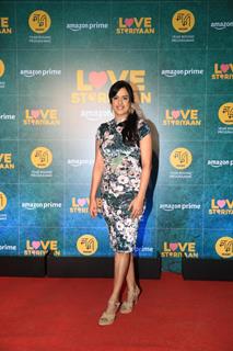 Celebrities attend the screening of Love Storiyaan