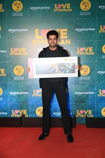 Abhimanyu Dassani  attend the screening of Love Storiyaan