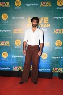 Meezaan Jaffrey  attend the screening of Love Storiyaan