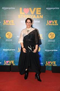 Guneet Monga  attend the screening of Love Storiyaan