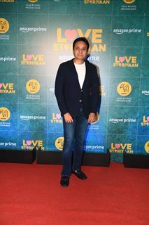 Celebrities attend the screening of Love Storiyaan