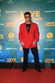 Karan Johar  attend the screening of Love Storiyaan