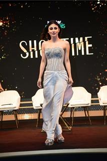Mouni Roy snapped at the trailer launch of Showtime 