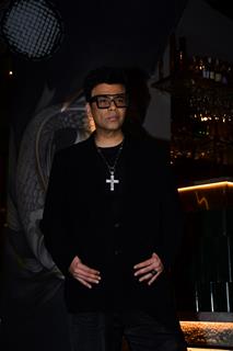 Karan Johar  snapped at Torii restaurant in Khar