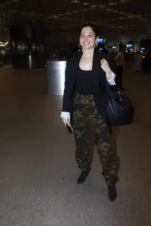 Tamannaah Bhatia spotted at the airport
