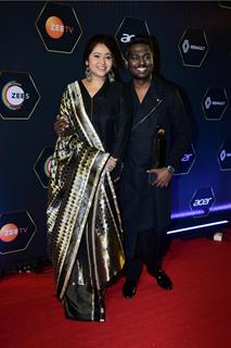 Krishna Priya and Atlee Kumar attend Dadasaheb Phalke International Film Awards 2024