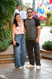 Soha Ali Khan and Kunal Khemu snapped at Jehangir birthday party