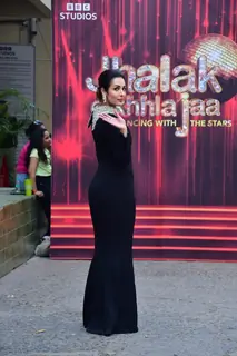 Malaika Arora snapped on the set of Jhalak Dikhhla Jaa 11