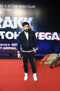 Emraan Hashmi snapped at the screening of 'Crakk'