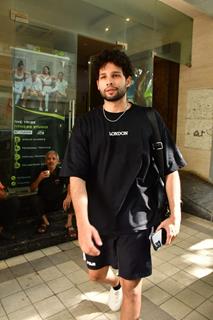 Siddhant Chaturvedi spotted in the Juhu