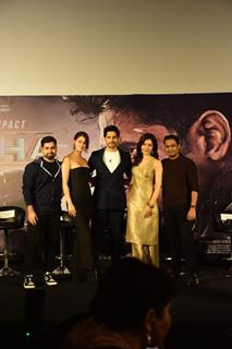 Sidharth Malhotra, Disha Patani and Raashii Khanna at the trailer launch of Yodha