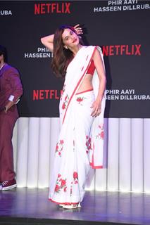 Taapsee Pannu attend press conference of Next to Netflix at Mehboob Studio