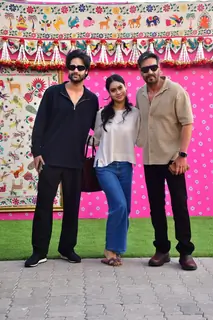 Ajay Devgn and Nysa Devgan spotted at the Jamnagar airport