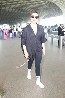 Neha Sharma spotted at the airport