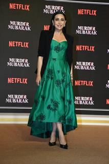 Karisma Kapoor snapped at the Trailer launch of Murder Mubarak
