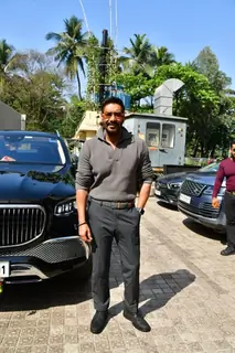 Ajay Devgn snapped at Maidaan trailer launch