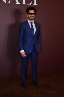Aparshakti Khurana snapped at Canali Launch at Jio World Plaza