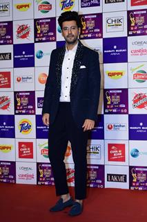 Karanvir Sharma snapped at at Zee Cine Awards 2024