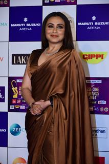 Rani Mukerji snapped at at Zee Cine Awards 2024