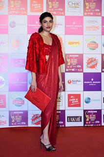 Alizeh Agnihotri snapped at at Zee Cine Awards 2024