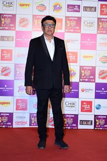 Anu Malik snapped at at Zee Cine Awards 2024