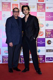 Ramesh Taurani snapped at at Zee Cine Awards 2024