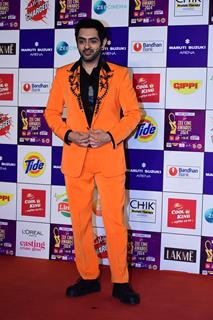 Karan Singh Chhabra snapped at at Zee Cine Awards 2024