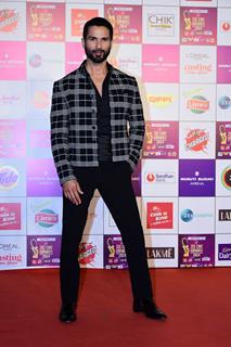 Shahid Kapoor snapped at at Zee Cine Awards 2024