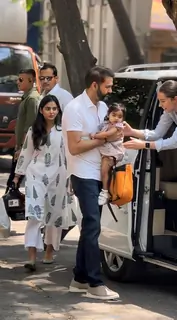 Isha Ambani snapped in the city