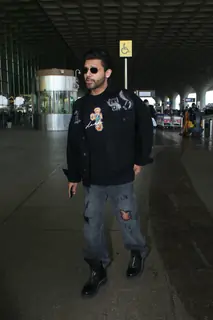 Stebin Ben spotted at the airport