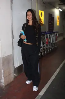Sonam Bajwa spotted at the airport