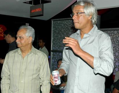 Ramesh Sippy and Sudhir Mishra in the premeire of the movie The Japanese Wife