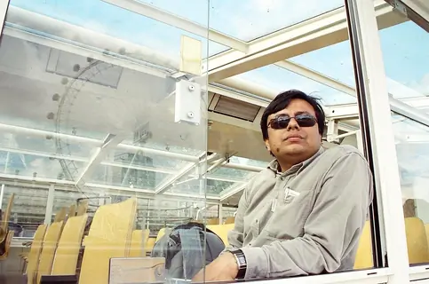 Shooting still from the movie Mr Singh Mrs Mehta