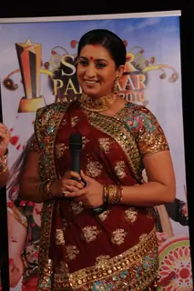 Smriti Irani at STAR Parivaar Awards 2010