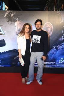 Siddharth Anand snapped on the premiere of Yodha