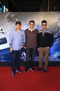 Bhushan Kumar snapped on the premiere of Yodha
