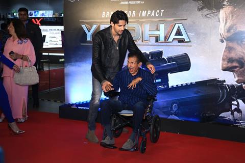 Sidharth Malhotra snapped on the premiere of Yodha