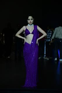 Uorfi Javed snapped at the Lakme Fashion Week 2024