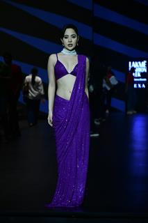 Uorfi Javed snapped at the Lakme Fashion Week 2024