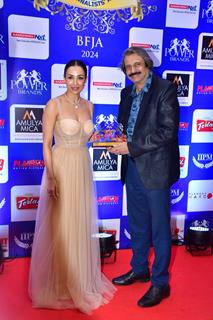 Malaika Arora grace the Bollywood Film Journalist Awards 2024