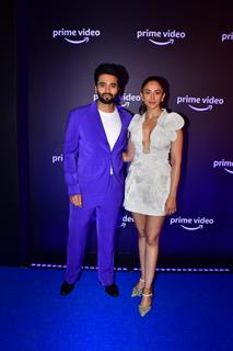 Jackky Bhagnani and Rakul Preet Singh attend Amazon Prime Video announcement party