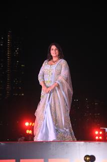 Richa Chadha snapped at the trailer launch of Heeramandi